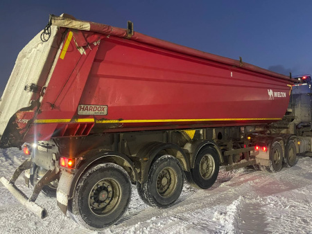 Wielton NW-3 Полуприцеп самосвальный NW3A31SK — Б/У, 2019 г.