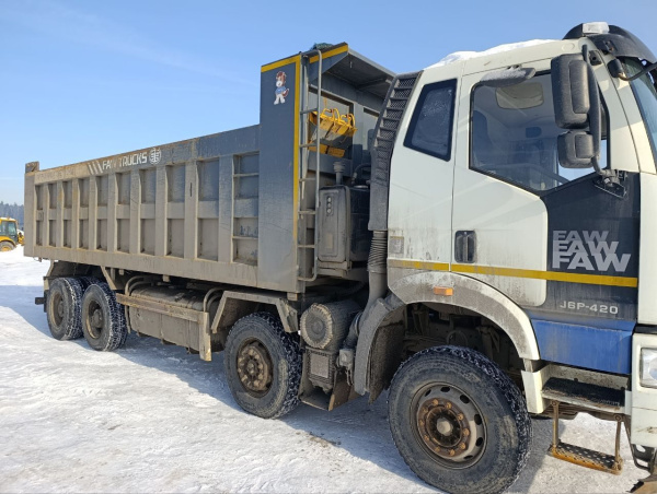 FAW J6 8x4 Самосвал CA3310P66K24T4E5 — Б/У, 2021 г.