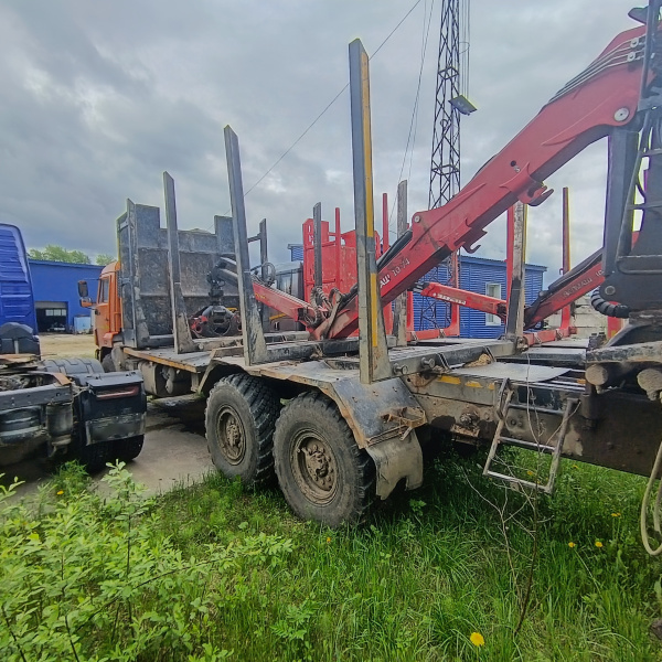 КАМАЗ 43118 6x6 Сортиментовоз с КМУ — Б/У, 2022 г.