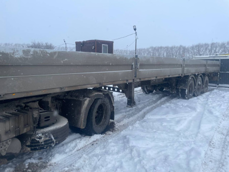 САВ (СпецАвто-Восток) 9318 Полуприцеп тяжеловоз 3 оси 931803E3 — Б/У, 2024 г.