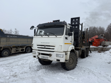 КамАЗ 43118 6x6 Сортиментовоз с КМУ 659108 — Б/У, 2018 г.