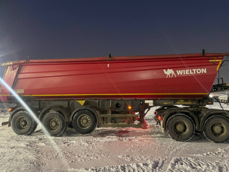Wielton NW-3 Полуприцеп самосвальный NW3A31SK — Б/У, 2019 г.