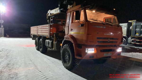 КРАН центр КАМАЗ, ООО 659108 — Б/У, 2021 г. (Новый Уренгой, 72987 км)