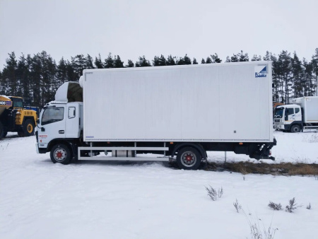 DongFeng C120 Изотермический/рефрижератор с гидробортом АФ-475400-02 — Б/У, 2024 г.
