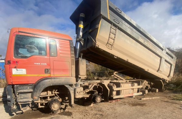 Howo T5G 8x4 Самосвал ZZ3317V386GE1 — Б/У, 2022 г.