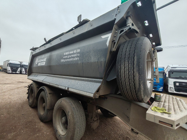 Grunwald GRW375 Прицеп самосвал — Б/У, 2022 г.