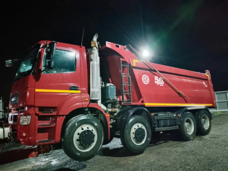 КамАЗ 65801 8x4 Самосвал 65801-001-68 — Б/У, 2020 г.