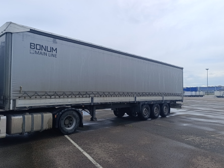 BONUM 9142 Полуприцеп шторный 914296-04 — Б/У, 2024 г.