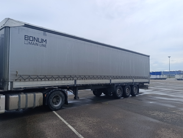 BONUM 9142 Полуприцеп шторный 914296-04 — Б/У, 2024 г.