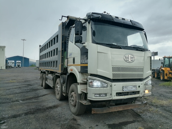 FAW J6 8x4 Самосвал СА3310Р66K24T4E5 — Б/У, 2023 г.