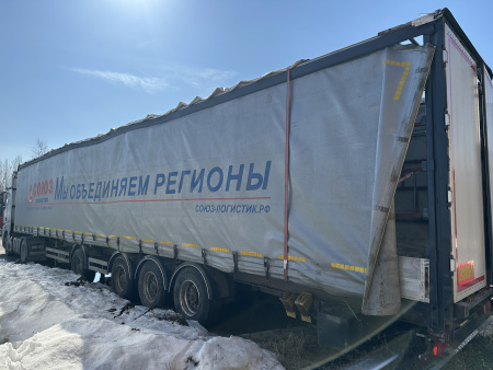 Тонар 97882 Полуприцеп шторный — Б/У, 2020 г.