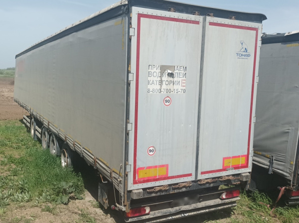ТОНАР 97882 Полуприцеп шторный — Б/У, 2020 г.
