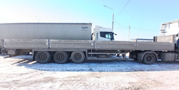 ТЕХНО ЮНИОН+ PPTU32 Полуприцеп бортовой — Б/У, 2024 г.
