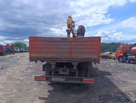 КамАЗ 65115 6x4 Бортовой с КМУ 732450 — Б/У, 2021 г.