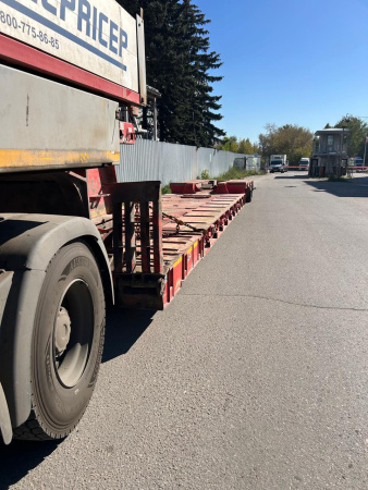 Спецприцеп 9942 Полуприцеп тяжеловоз 3 оси 994293 — Б/У, 2020 г.