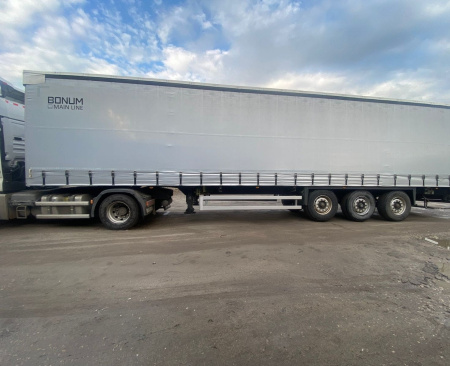 BONUM 9142 Полуприцеп шторный 914296-04 — Б/У, 2023 г.