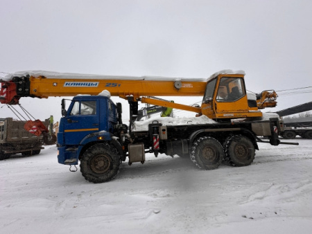 КамАЗ 43118 6x6 Автокран КС-55713-5К-3 — Б/У, 2018 г.