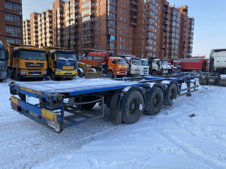 ЧМЗАП 9906 Полуприцеп контейнеровоз 3 оси 99064H-04 — Б/У, 2022 г.