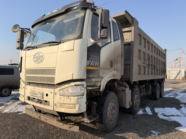 FAW J6 8x4 Самосвал СА3310Р66K24T4E5 — Б/У, 2023 г.