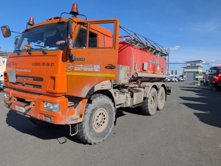 НПО Трансмастер 4671 на шасси КамАЗ 43118 6x6 Автотопливозаправщик 4671M2-11 — Б/У, 2023 г.
