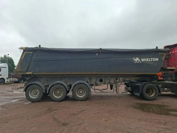 Wielton NW-3 Полуприцеп самосвальный NW3S33KO — Б/У, 2018 г.