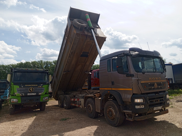 Howo T5G 8x4 Самосвал ZZ3317V386GE1 — Б/У, 2023 г.