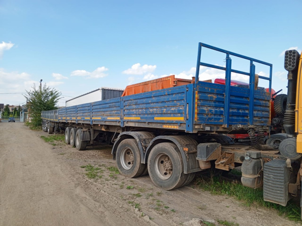 НефАЗ 9334 Полуприцеп бортовой 93341 — Б/У, 2019 г.