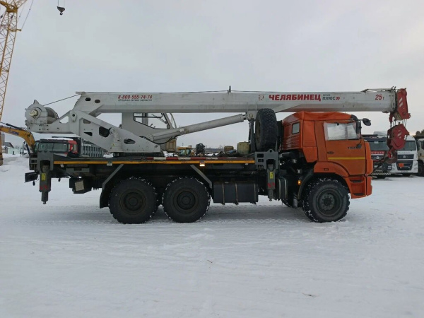 КамАЗ 43118 6x6 Автокран 6929H3-0 — Б/У, 2023 г.
