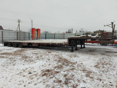 Ютерборг 9852 Полуприцеп тяжеловоз 4 оси 985245 — Б/У, 2024 г.