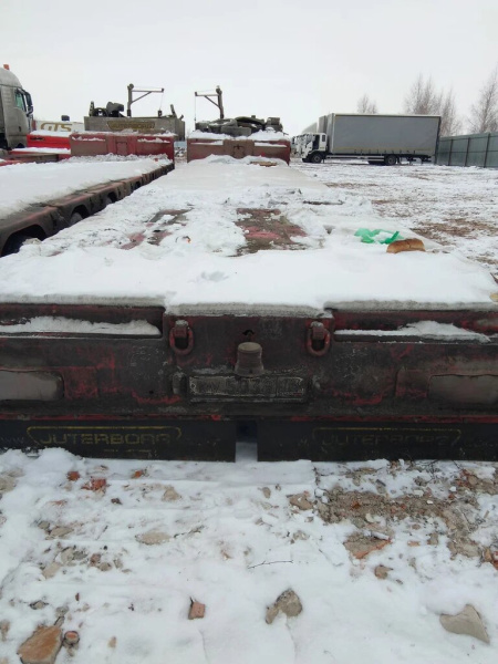 Ютерборг 9852 Полуприцеп тяжеловоз 4 оси 985245 — Б/У, 2024 г.
