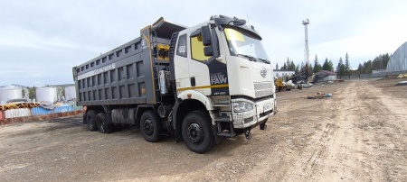 FAW J6 8x4 Самосвал СА3310Р66K24T4E5 — Б/У, 2023 г.