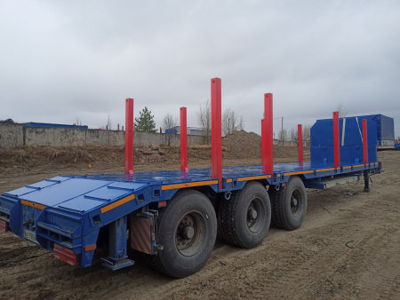 ЧМЗАП 99064* Полуприцеп тяжеловоз 3 оси — Б/У, 2024 г.