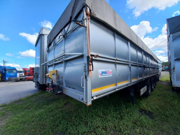 КРОПКУЗОВ 85057 Полуприцеп бортовой 85057B — Б/У, 2022 г.