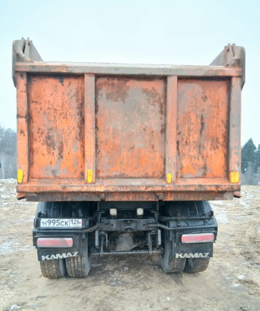 КамАЗ 6520 6x4 Самосвал 6520-306041-53 — Б/У, 2017 г.