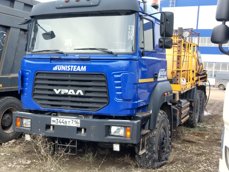 ЗАВОД ПАРОВЫХ УСТАНОВОК ЮНИСТИМ АКОС на шасси Ural 4320 6x6 Установка насосная для кислотной обработки скважин — Б/У, 2023 г.