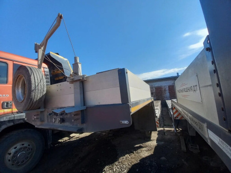 САВ (СпецАвто-Восток) 9318 Полуприцеп тяжеловоз 4 оси 93184E5 — Б/У, 2023 г.