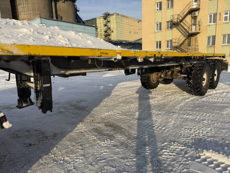 Туймазинский завод автобетоновозов 5885 Полуприцеп бортовой 588521 — Б/У, 2023 г.
