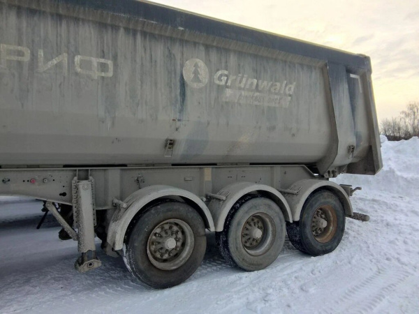 Grunwald 9453 Полуприцеп самосвальный 9453-0000011-60 — Б/У, 2024 г.