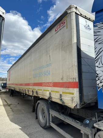 Тонар 97461 Полуприцеп бортовой 974611 — Б/У, 2017 г.