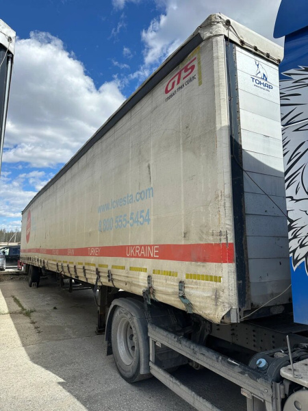 Тонар 97461 Полуприцеп бортовой 974611 — Б/У, 2017 г.
