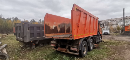 РЯЖСКИЙ АВТОРЕМОНТНЫЙ ЗАВОД МК-4534 на шасси КамАЗ 6520 6x4 КДМ — Б/У, 2023 г.