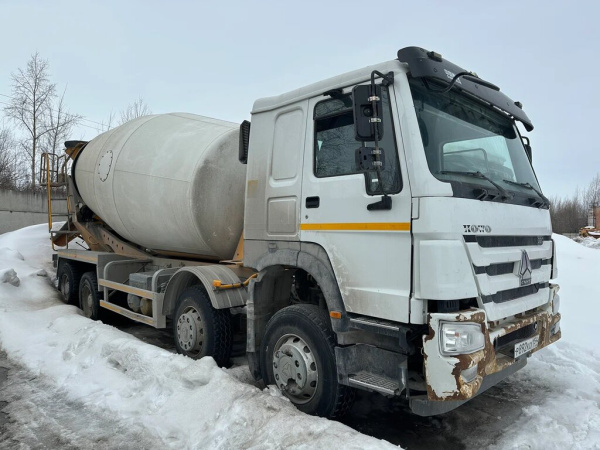 Howo ZZ 8x4 Автобетоносмеситель ZZ5407GJBS3267E — Б/У, 2023 г.