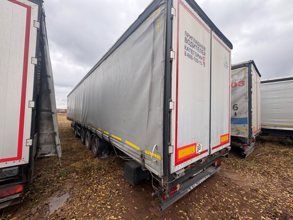 ТОНАР 97882 Полуприцеп шторный — Б/У, 2020 г.
