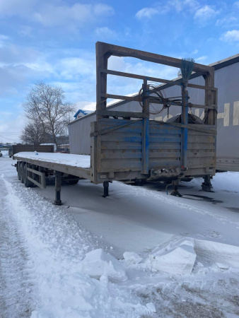 Туймазинский завод автобетоновозов 5885 Полуприцеп бортовой 588513 — Б/У, 2023 г.