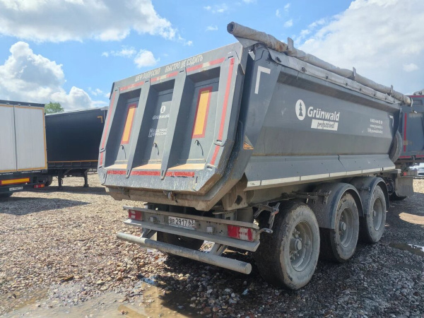 Grunwald GRW375 Прицеп самосвал — Б/У, 2022 г.