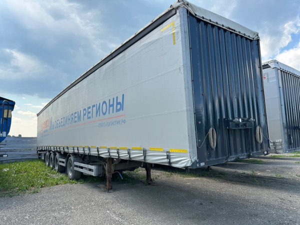 Тонар 97882 Полуприцеп шторный — Б/У, 2020 г.