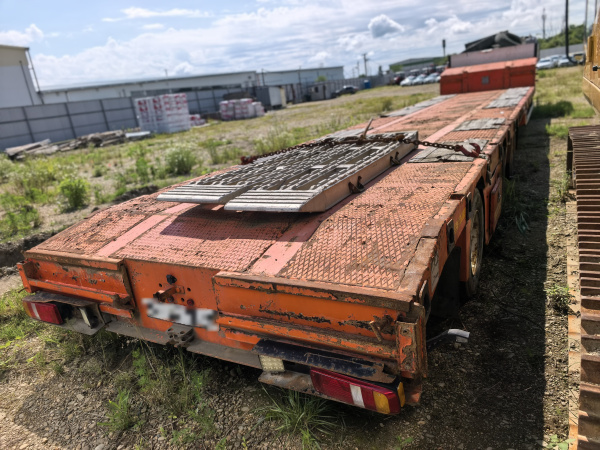 ЮТЕРБОРГ 985234 Полуприцеп тяжеловоз 3 оси — Б/У, 2021 г.