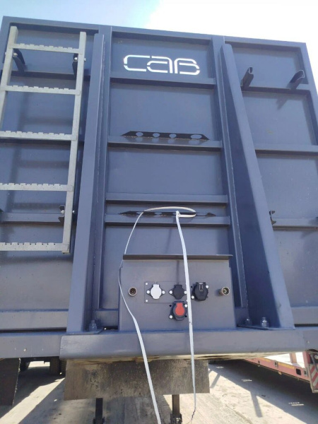САВ (СпецАвто-Восток) 9318 Полуприцеп тяжеловоз 2 оси 931822-0000090-E30 — Б/У, 2024 г.