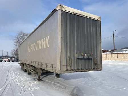 Тонар 97882 Полуприцеп шторный — Б/У, 2021 г.
