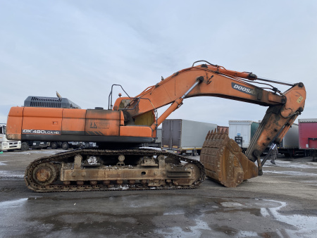 Doosan DX480 Экскаватор DX480LCA — Б/У, 2017 г.